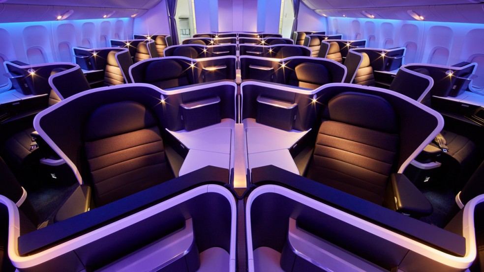 virgin australia business class seats