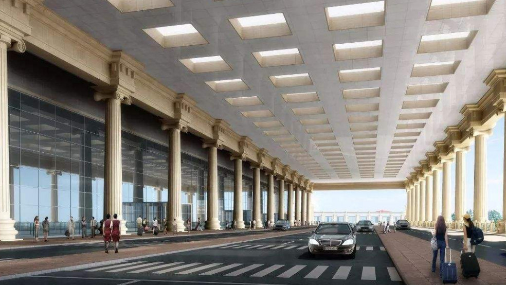 harbin airport drop off area