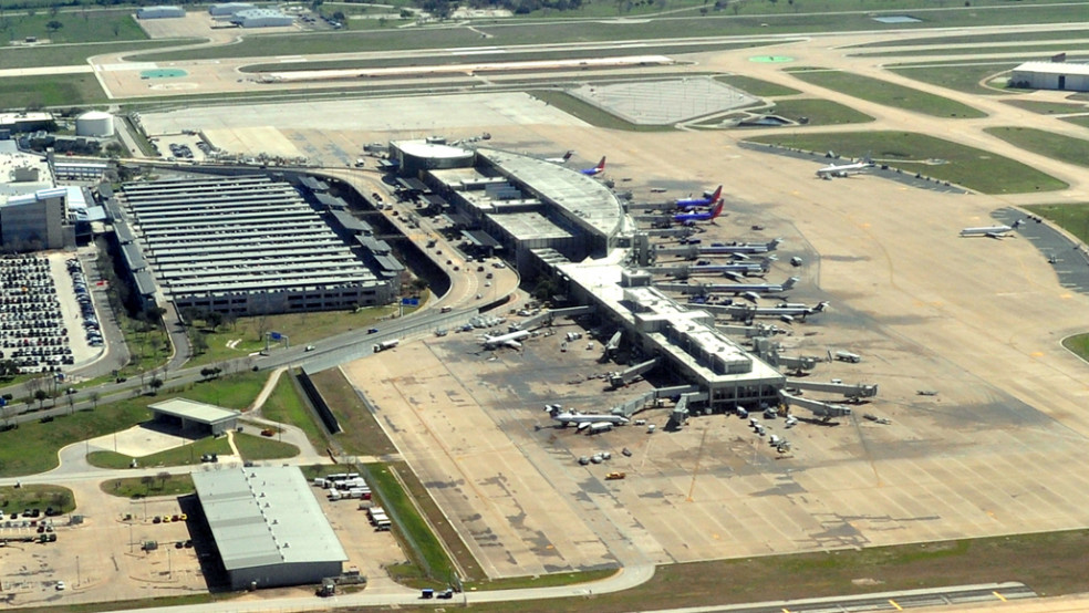 austin bergstrom international airport aerial view