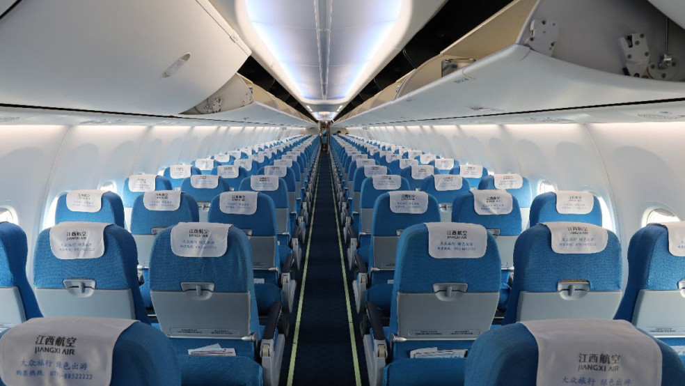 jiangxi airlines onboard