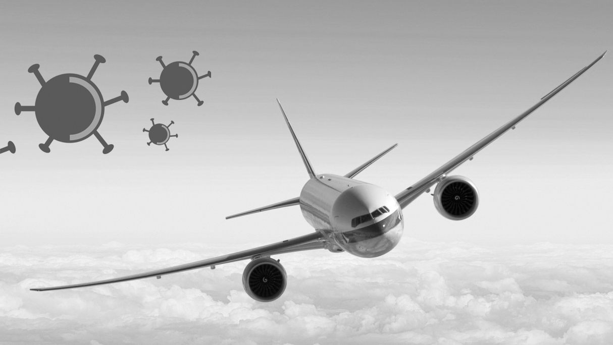 black and white aircraft