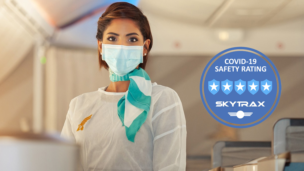 gulf air 5 star covid-19 airline safety rating